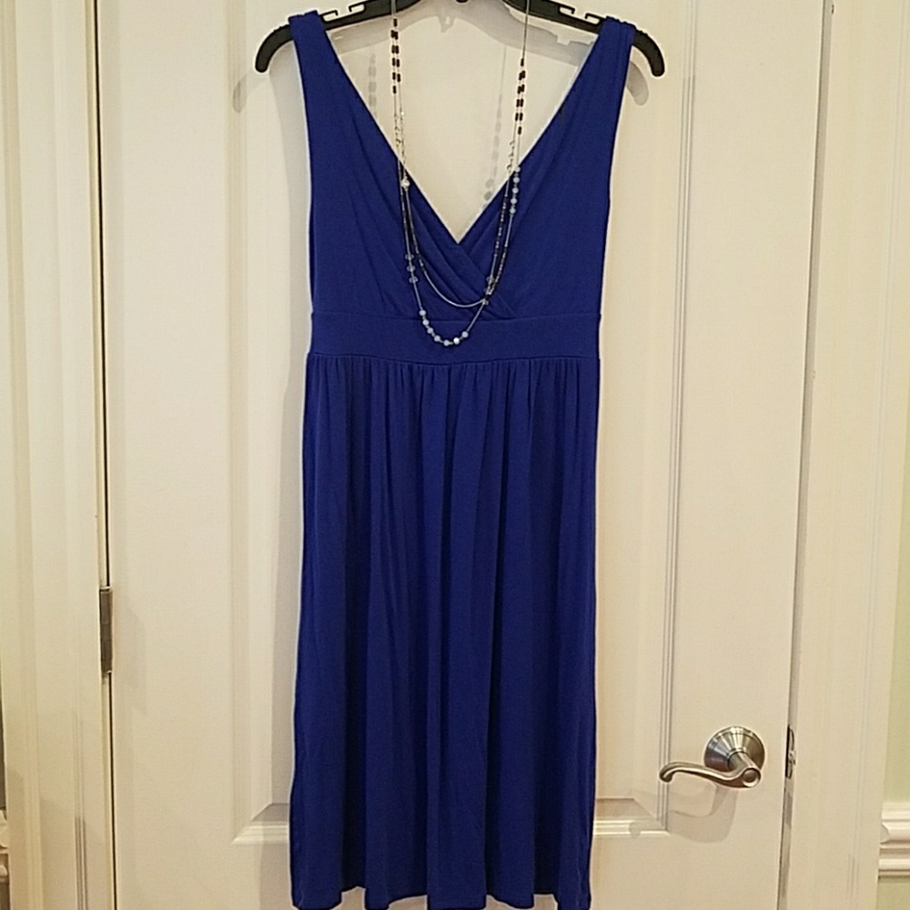 4 for $25 -Old Navy cobalt blue sleeveless dress S